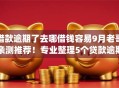 借款逾期了去哪借钱容易9月老哥亲测推荐！专业整理5个贷款逾期了找网贷app容易借