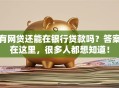 有网贷还能在银行贷款吗？答案在这里，很多人都想知道！