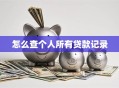 怎么查个人所有贷款记录