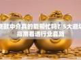 贷款中介真的能帮忙吗？5大避坑指南看透行业套路