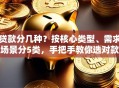 贷款分几种？按核心类型、需求场景分5类，手把手教你选对款