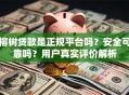 榕树贷款是正规平台吗？安全可靠吗？用户真实评价解析