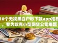 10个无视黑白户秒下款app推荐，专为攻克小型网贷公司难题