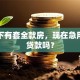 我名下有套全款房，现在急用钱能贷款吗？