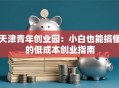 天津青年创业园：小白也能搞懂的低成本创业指南