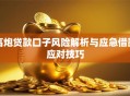 高炮贷款口子风险解析与应急借款应对技巧