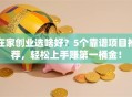 在家创业选啥好？5个靠谱项目推荐，轻松上手赚第一桶金！