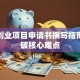 创新创业项目申请书撰写指南：突破核心难点