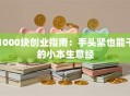 1000块创业指南：手头紧也能干的小本生意经