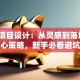 创业项目设计：从灵感到落地的3大核心策略，新手必看避坑指南