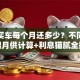 贷款买车每个月还多少？不同车型期限月供计算+利息猫腻全揭秘
