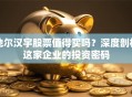 地尔汉宇股票值得买吗？深度剖析这家企业的投资密码