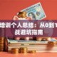 创业培训个人总结：从0到1的实战避坑指南