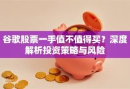 谷歌股票一手值不值得买？深度解析投资策略与风险
