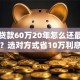 买房贷款60万20年怎么还最划算？选对方式省10万利息
