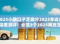 2025小额口子芝麻分2025年此处深度测评！必览5个2025网贷芝麻分口子借钱软件