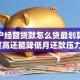 个体户经营贷款怎么贷最划算，额度高还能降低月还款压力？