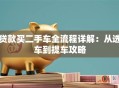 贷款买二手车全流程详解：从选车到提车攻略