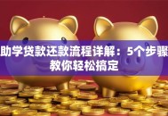 助学贷款还款流程详解：5个步骤教你轻松搞定