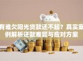 有谁欠阳光贷款还不起？真实案例解析还款难题与应对方案