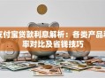 支付宝贷款利息解析：各类产品利率对比及省钱技巧