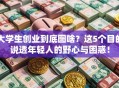 大学生创业到底图啥？这5个目的说透年轻人的野心与困惑！
