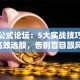 股票公式论坛：5大实战技巧助你高效选股，告别盲目跟风！