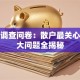 股票调查问卷：散户最关心的三大问题全揭秘