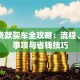 分期贷款买车全攻略：流程、注意事项与省钱技巧