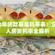 2012年贷款基准利率表：企业个人房贷利率全解析