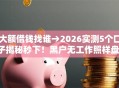 大额借钱找谁→2026实测5个口子揭秘秒下！黑户无工作照样盘！