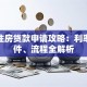 杭州住房贷款申请攻略：利率、条件、流程全解析