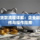 公司贷款流程详解：企业融资条件与操作指南