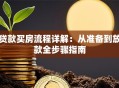 贷款买房流程详解：从准备到放款全步骤指南