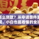 社保怎么贷款？从申请条件到到账时间，小白也能看懂的全攻略