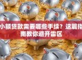 小额贷款需要哪些手续？这篇指南教你避开雷区
