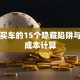 贷款买车的15个隐藏陷阱与真实成本计算
