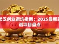 武汉创业避坑指南：2025最新靠谱项目盘点