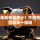贷款年利率是多少？不同贷款类型利率一样吗