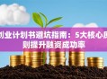 创业计划书避坑指南：5大核心原则提升融资成功率