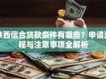 陕西信合贷款条件有哪些？申请流程与注意事项全解析