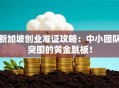 新加坡创业准证攻略：中小团队突围的黄金跳板！