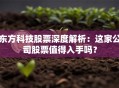 东方科技股票深度解析：这家公司股票值得入手吗？