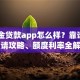 u基金贷款app怎么样？靠谱吗？申请攻略、额度利率全解析
