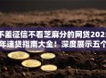 不差征信不看芝麻分的网贷2025年速贷指南大全！深度展示五个征信良好借钱口子不用查分