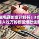 大学生电商创业计划书：3步打造月入过万的校园爆款生意