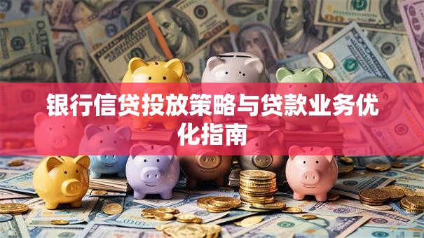 银行信贷投放策略与贷款业务优化指南