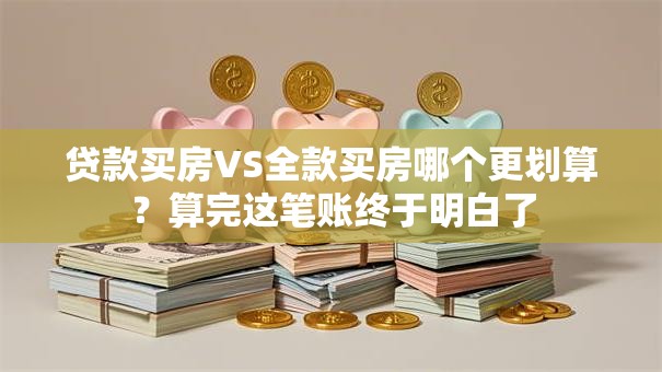 贷款买房VS全款买房哪个更划算？算完这笔账终于明白了