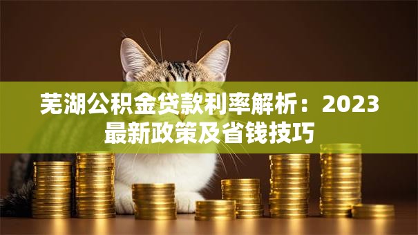 芜湖公积金贷款利率解析：2023最新政策及省钱技巧