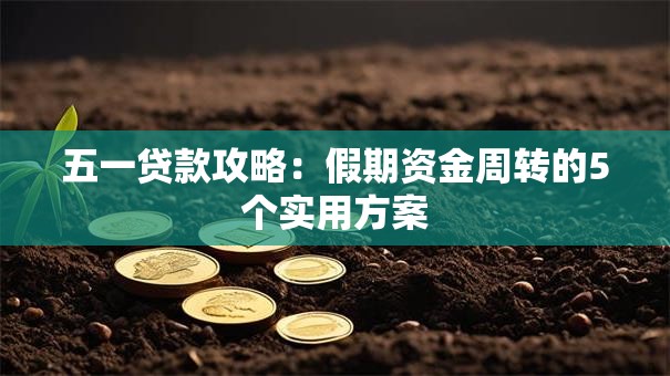 五一贷款攻略：假期资金周转的5个实用方案